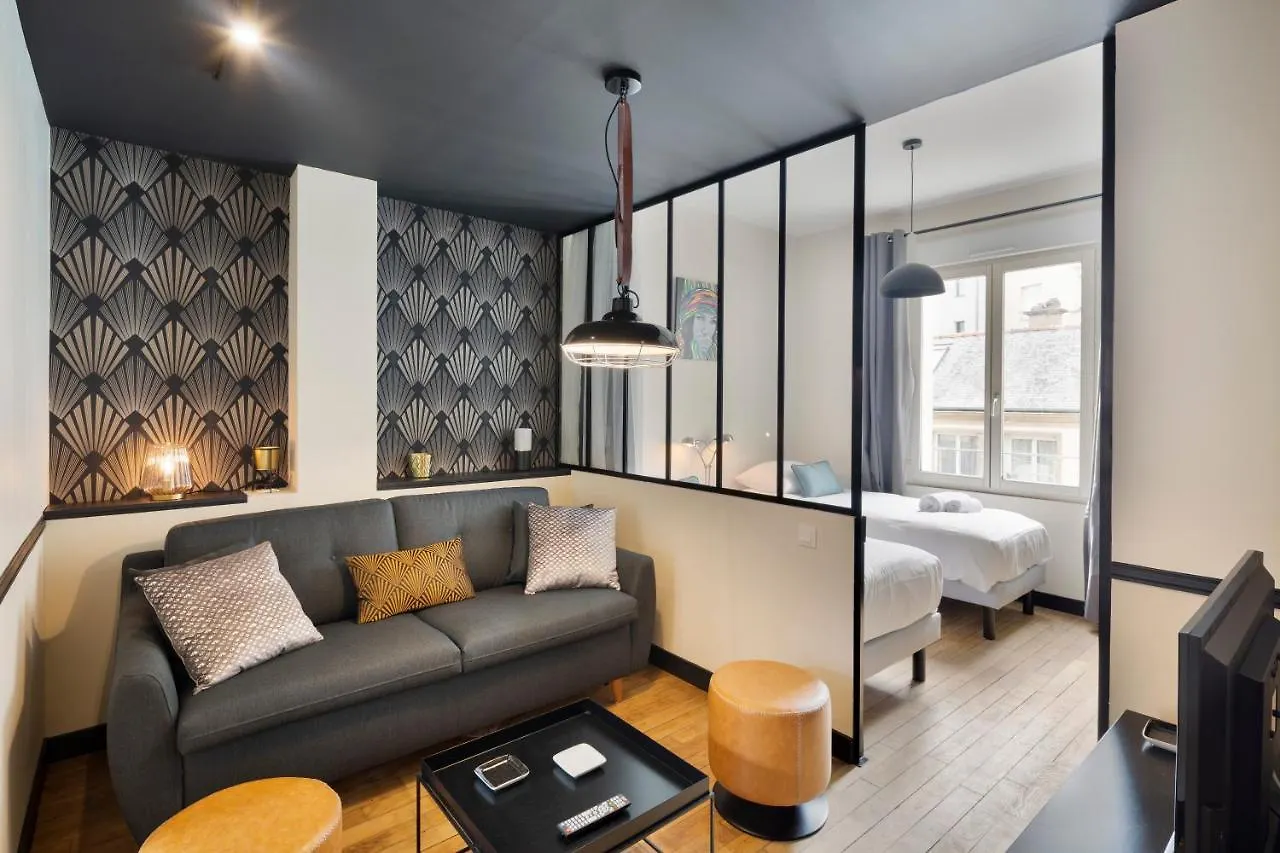 Le Brooklyn - Inspiration Us A Deux Pas Des Quais Apartment Rennes France